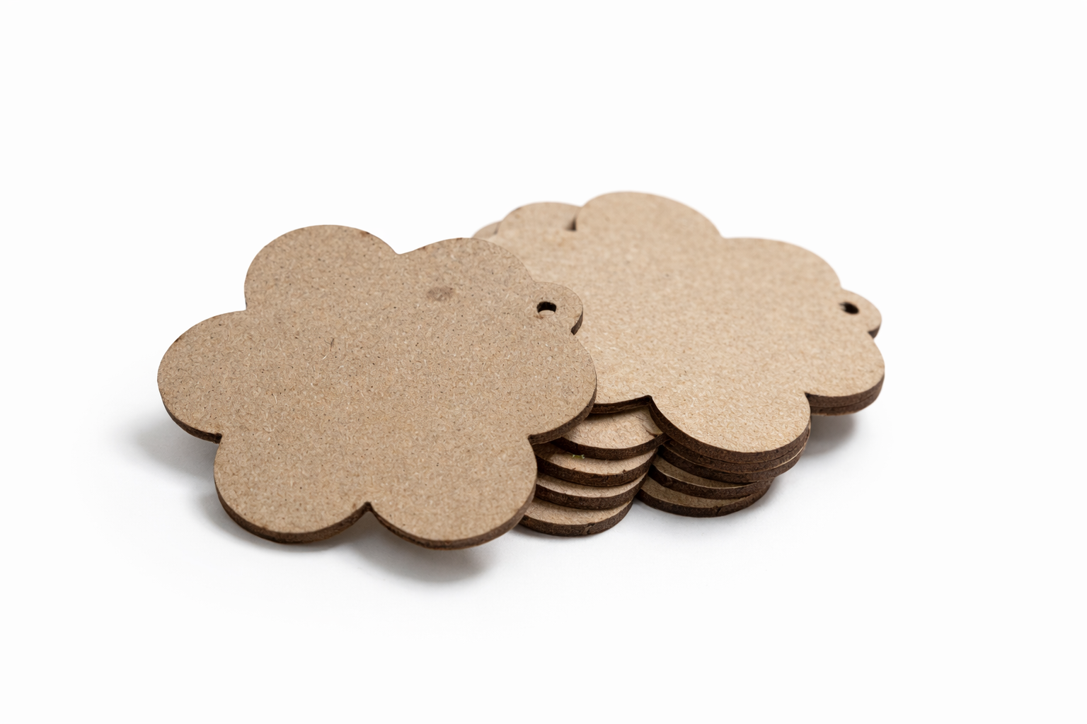 Flower MDF Ornaments